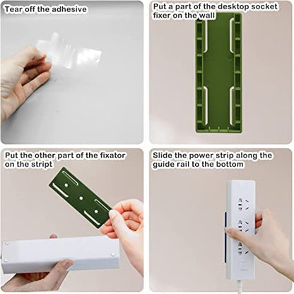 Adhesive Punch-Free Socket Holder - BUY 1 GET 1 FREE